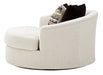 Cambri Chair and Ottoman Homeline Furniture