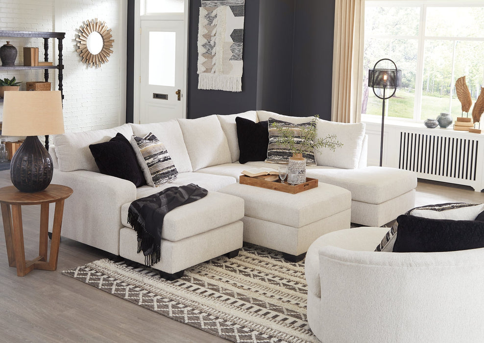Cambri Chair and Ottoman Homeline Furniture