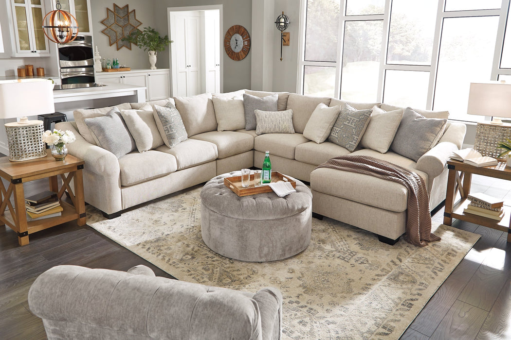 Carnaby Oversized Accent Ottoman Homeline Furniture