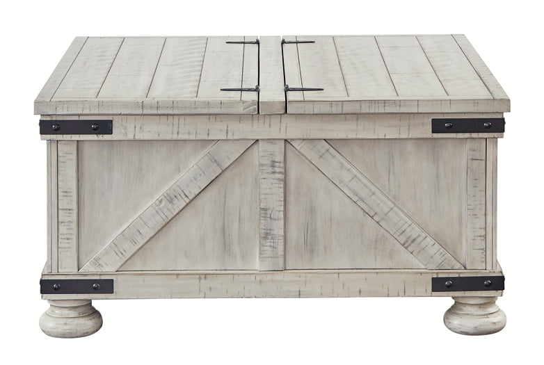 Carynhurst Cocktail Table with Storage Homeline Furniture