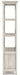 Carynhurst Large Bookcase Homeline Furniture