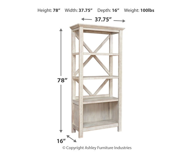 Carynhurst Large Bookcase Homeline Furniture