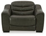 Center Line 2-Piece Sectional with Recliner Homeline Furniture