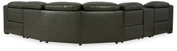 Center Line 6-Piece Sectional with Recliner Homeline Furniture