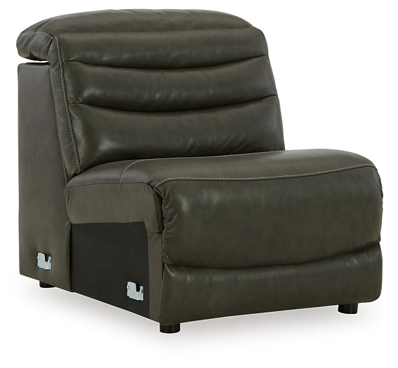 Center Line 6-Piece Sectional with Recliner Homeline Furniture