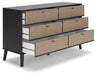 Charlang Six Drawer Dresser Homeline Furniture