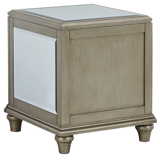 Chevanna Rectangular End Table Homeline Furniture