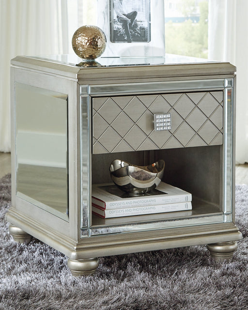 Chevanna Rectangular End Table Homeline Furniture