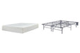 Chime 12 Inch Memory Foam Mattress with Foundation Homeline Furniture