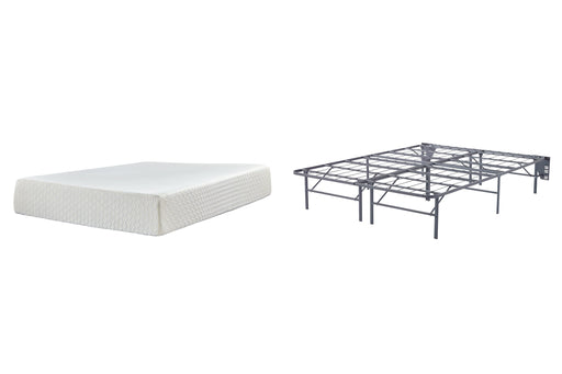 Chime 12 Inch Memory Foam Mattress with Foundation Homeline Furniture