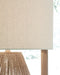 Clayman Paper Table Lamp (1/CN) Homeline Furniture