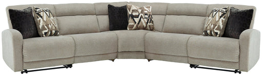Colleyville 5-Piece Power Reclining Sectional Homeline Furniture
