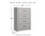 Cottonburg Four Drawer Chest Homeline Furniture