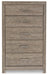 Culverbach King Panel Bed with Mirrored Dresser, Chest and 2 Nightstands Homeline Furniture