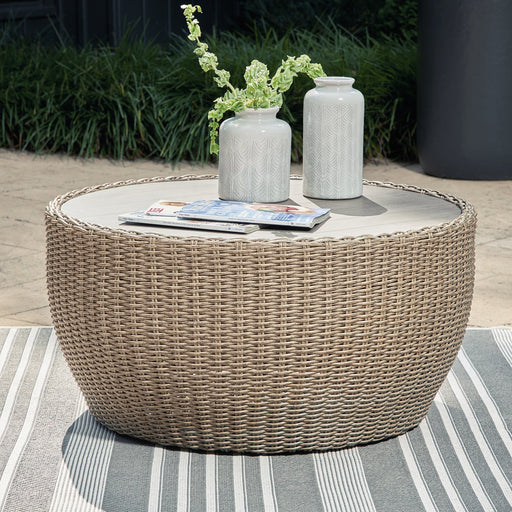 Danson Round Cocktail Table Homeline Furniture