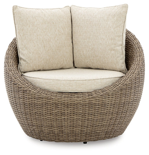 Danson Swivel Lounge w/Cushion (2/CN) Homeline Furniture