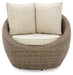 Danson Swivel Lounge w/Cushion (2/CN) Homeline Furniture