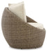 Danson Swivel Lounge w/Cushion (2/CN) Homeline Furniture