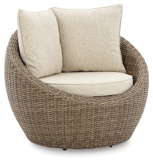 Danson Swivel Lounge w/Cushion (2/CN) Homeline Furniture