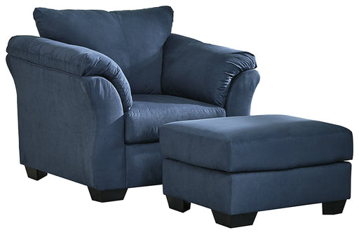 Darcy Chair and Ottoman Homeline Furniture