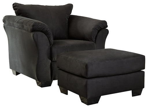 Darcy Chair and Ottoman Homeline Furniture