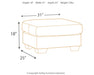 Darcy Ottoman Homeline Furniture
