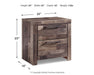 Derekson Queen Panel Bed with Mirrored Dresser and Nightstand Homeline Furniture