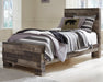 Derekson Twin Panel Bed with Mirrored Dresser and Chest Homeline Furniture