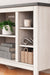 Dorrinson Corner TV Stand/Fireplace OPT Homeline Furniture