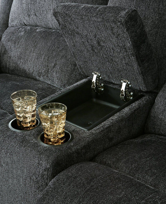Draycoll Sofa, Loveseat and Recliner Homeline Furniture