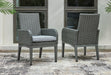Elite Park Arm Chair With Cushion (2/CN) Homeline Furniture
