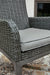 Elite Park Arm Chair With Cushion (2/CN) Homeline Furniture
