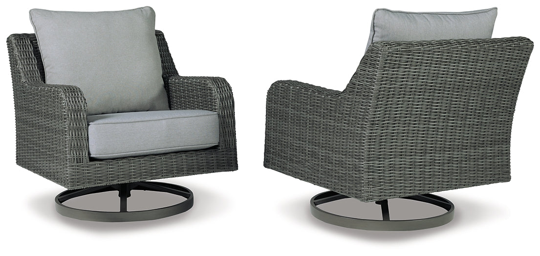 Elite Park Swivel Lounge w/ Cushion Homeline Furniture