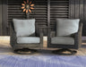 Elite Park Swivel Lounge w/ Cushion Homeline Furniture