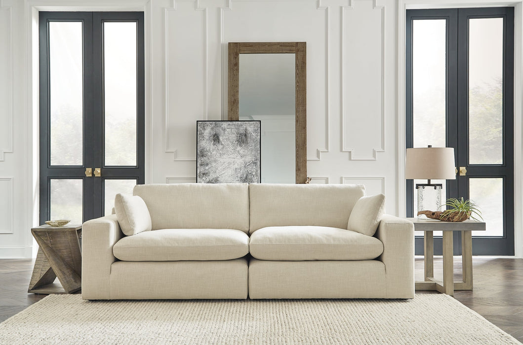 Elyza 2-Piece Sectional with Ottoman Homeline Furniture
