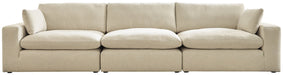 Elyza 3-Piece Sectional with Ottoman Homeline Furniture