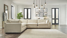 Elyza 5-Piece Sectional with Ottoman Homeline Furniture