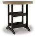 Fairen Trail Round Bar Table w/UMB OPT Homeline Furniture