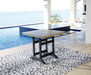 Fairen Trail Square Counter TBL w/UMB OPT Homeline Furniture