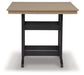 Fairen Trail Square Counter TBL w/UMB OPT Homeline Furniture
