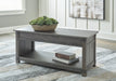 Freedan Coffee Table with 1 End Table Homeline Furniture
