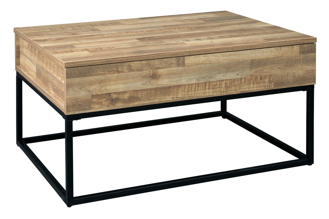 Gerdanet Coffee Table with 2 End Tables Homeline Furniture