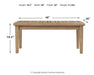 Gerianne Rectangular Cocktail Table Homeline Furniture