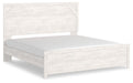 Gerridan King Panel Bed with Mirrored Dresser and Nightstand Homeline Furniture