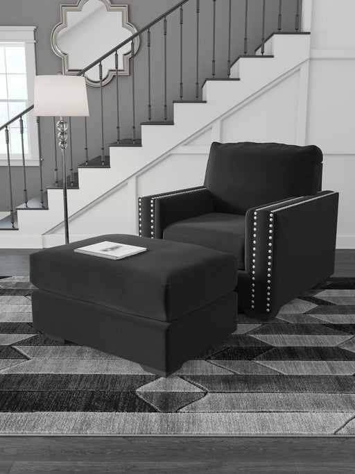 Gleston Chair and Ottoman Homeline Furniture