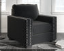 Gleston Chair and Ottoman Homeline Furniture