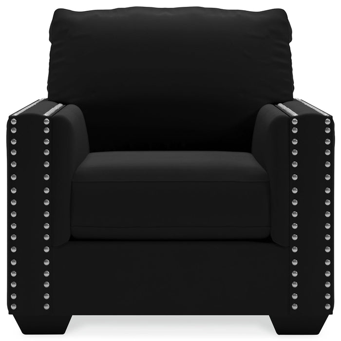 Gleston Chair and Ottoman Homeline Furniture
