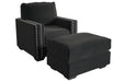 Gleston Chair and Ottoman Homeline Furniture