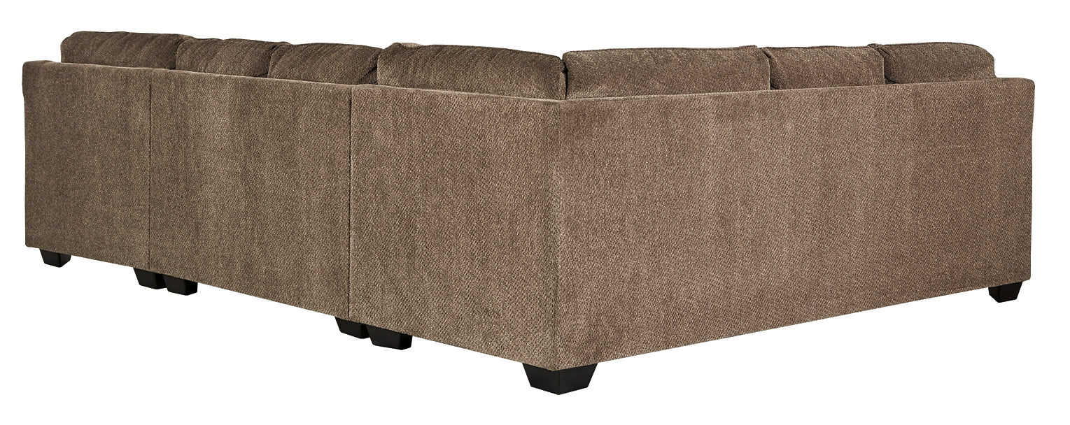 Graftin 3-Piece Sectional with Ottoman Homeline Furniture