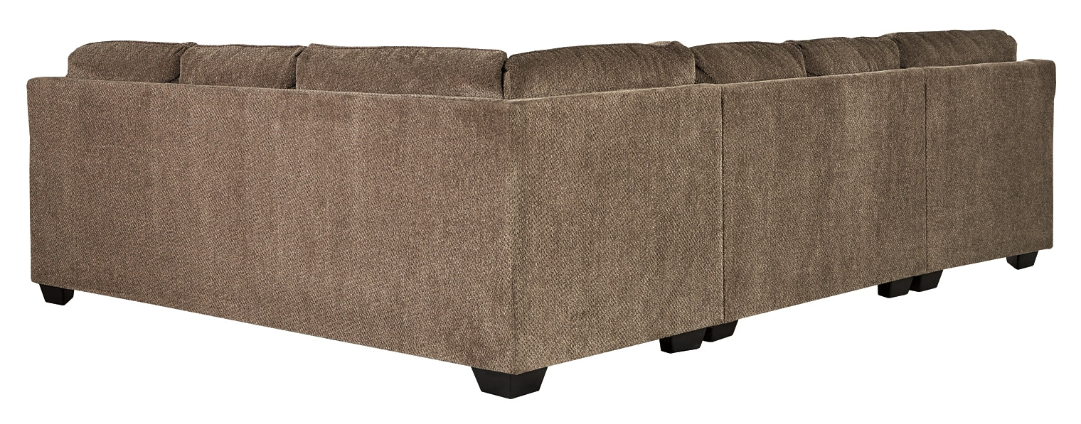 Graftin 3-Piece Sectional with Ottoman Homeline Furniture